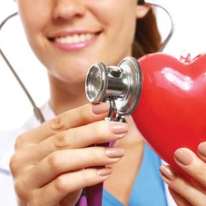 "Illustration showing a healthy heart and a heart affected by cardiac amyloidosis, highlighting the difference in structure."