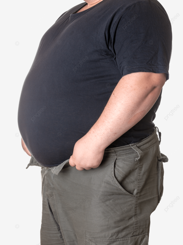 Belly Fat Can Predict How Long You’ll Live: Here’s Why-pngtree